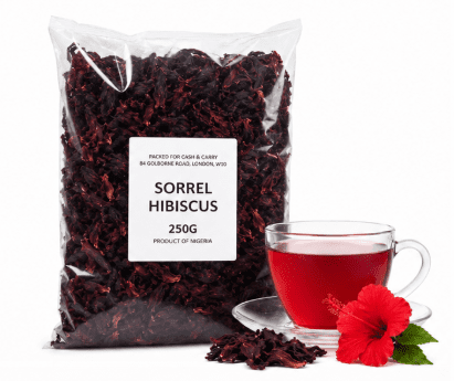 Sorrel Hibiscus Dried Flowers Tea