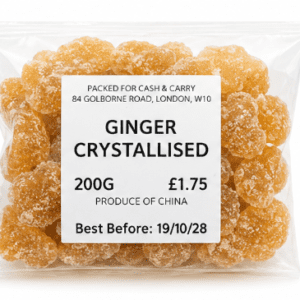 Premium Crystallised Ginger