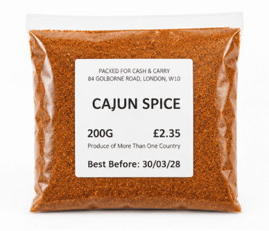 Cajun Spice Seasoning Blend 200G