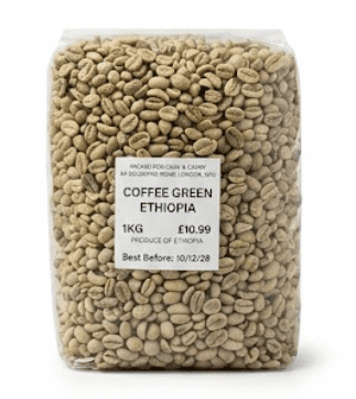 Premium Ethiopian Green Coffee Beans
