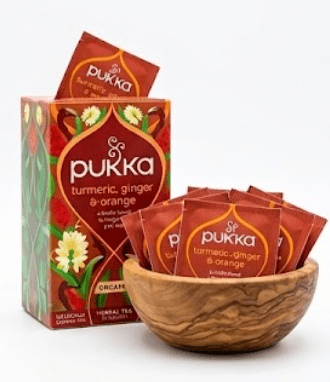 Pukka Turmeric, Ginger & Orange Herbal Tea - Image 3