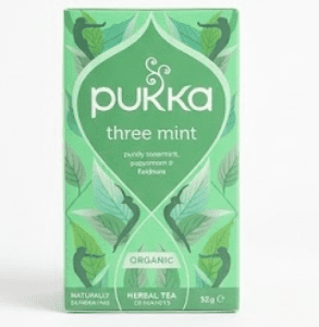 Pukka Three Mint Organic Herbal Tea