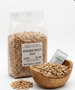 Premium Cut Ginger Root – Dried Ginger Pieces - Image 2