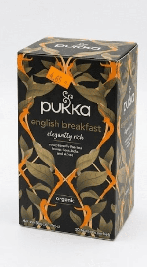 Pukka Organic English Breakfast Tea – Elegantly Rich Black Tea