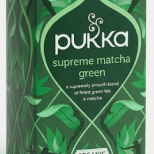 Pukka Organic Supreme Matcha Green Tea – Premium Green Tea & Matcha Blend