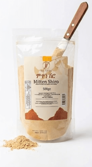 R&R Teff Ltd Mitten Shiro Ethiopian & Eritrean Chickpea Instant Meal 500g