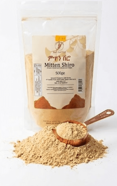 R&R Teff Ltd Mitten Shiro Ethiopian & Eritrean Chickpea Instant Meal 500g - Image 4