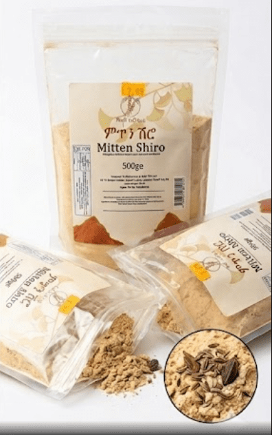 R&R Teff Ltd Mitten Shiro Ethiopian & Eritrean Chickpea Instant Meal 500g - Image 2