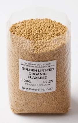 Organic Golden Linseed (Flaxseed) 500G - Image 2