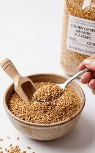Organic Golden Linseed (Flaxseed) 500G - Image 4
