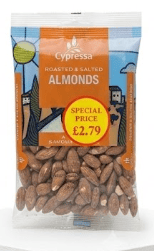 Cypressa Roasted & Salted Almonds