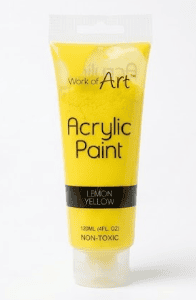Acrylic Paint – Lemon Yellow
