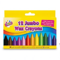 ARTBOX 12 Jumbo Wax Crayons