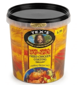 Tex’s Hot & Spicy Fried Chicken Coating