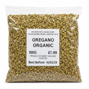 Organic Oregano 100g