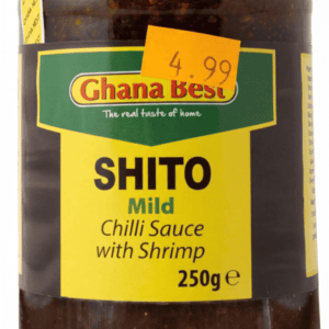 Ghana Best Shito Mild Chilli Sauce with Shrimp