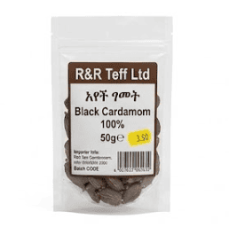 Black Cardamom (Badi Elaichi) 100% Premium – 50g