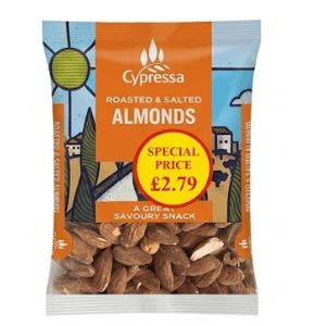 Cypressa Roasted & Salted Almonds