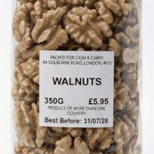 Walnuts 350g – Premium Walnut Kernels