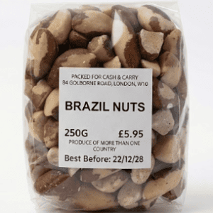 Brazil Nuts 250g – Premium Brazil Nuts