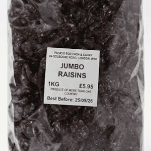 Jumbo Raisins 1kg – Premium Dried Raisins