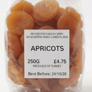 Dried Apricots 250g