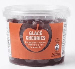 Glacé Cherries
