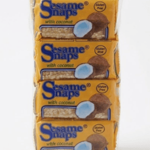 Sesame Snaps with Coconut