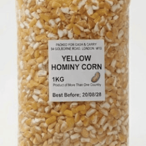 Yellow Hominy Corn 1kg